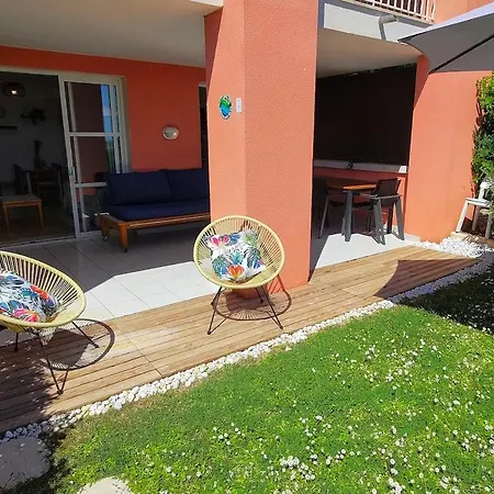 公寓 & Blue - Cap Esterel Clim, Vue Et Jardin *