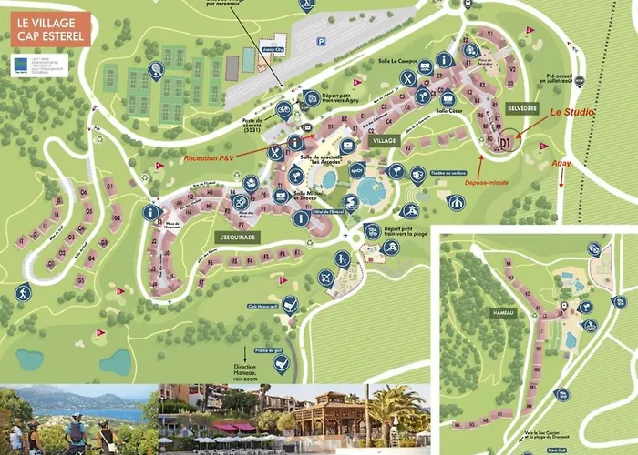 & Blue - Cap Esterel Clim, Vue Et Jardin * Saint-Raphaël