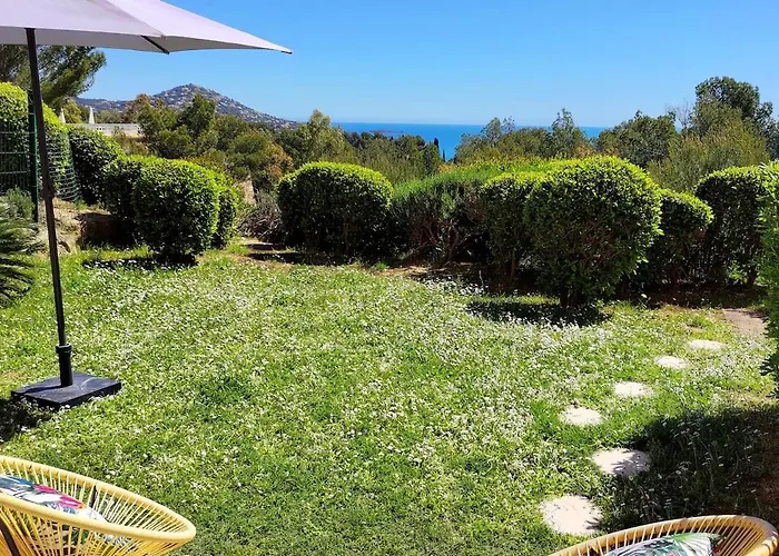 Apartamento & Blue - Cap Esterel Clim, Vue Et Jardin *